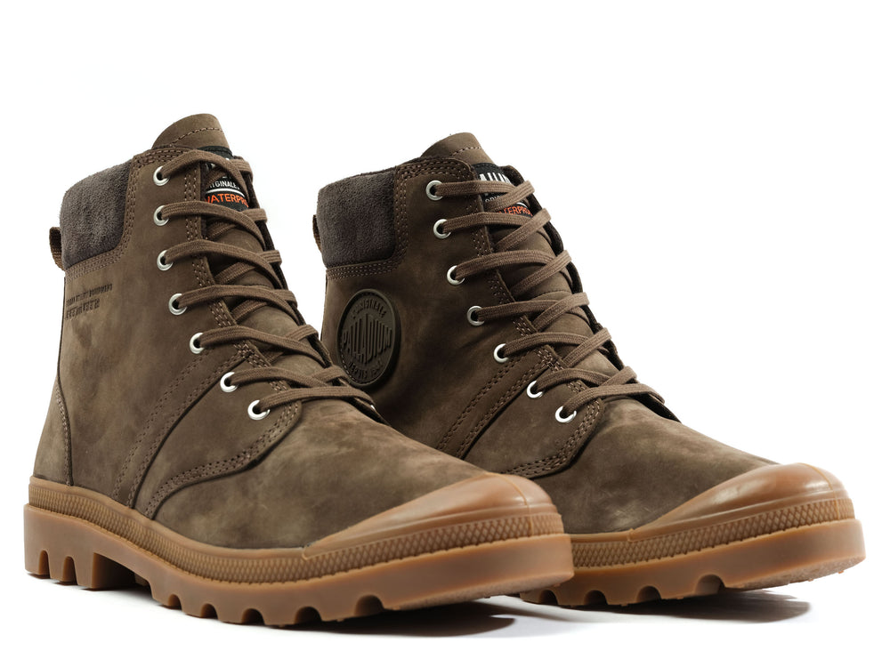 Botas Palladium PALLABROUSSE CUFF WATERPROOF + Mujer Cub | Costa Rica-17056